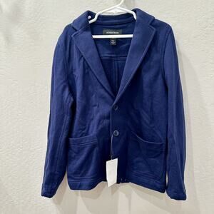 NWT Nordstrom Blue Sweater Suit Jacket